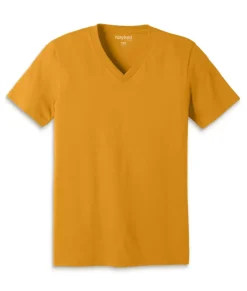 Men'S Classic Cotton Big Short Sleeve V-Neck T-Shirt