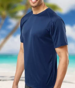 Men'S Islander Performance Upf Short Sleeve T-Shirt