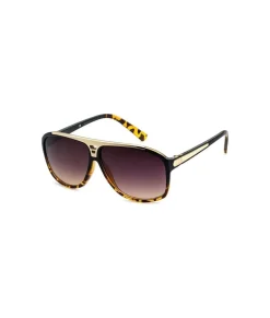 Men'S Metal Flat-Top Aviator Sunglasses, Lifetime Guarantee