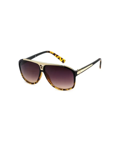 Men'S Metal Flat-Top Aviator Sunglasses, Lifetime Guarantee