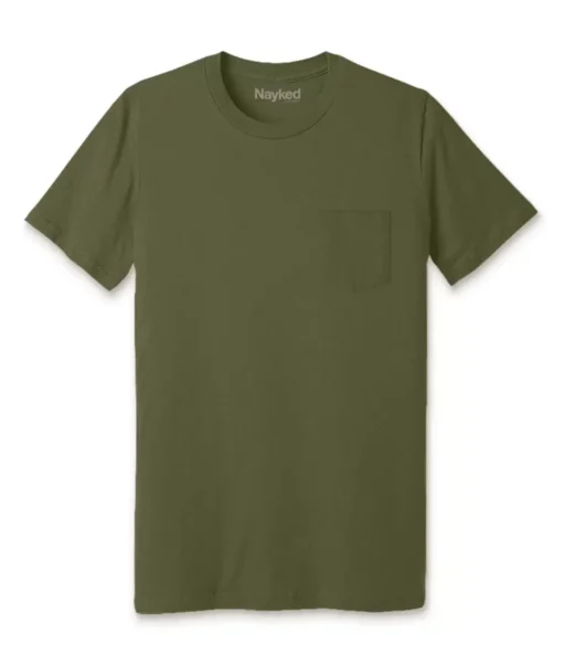 Men'S Ridiculously Soft 100% Cotton Pocket T-Shirt