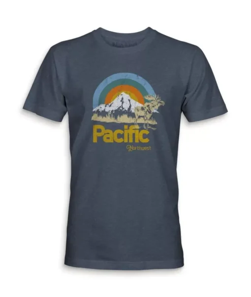 Men'S Ridiculously Soft Big Graphic T-Shirt | Pacific Northwest