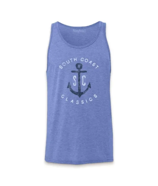 Men'S Ridiculously Soft Graphic Lightweight Tank Top | Sc Anchor