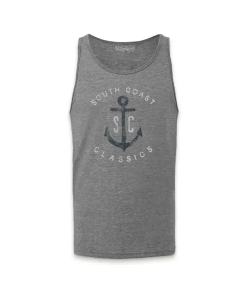 Men'S Ridiculously Soft Graphic Lightweight Tank Top | Sc Anchor