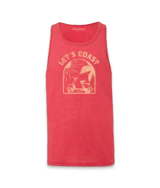 Men'S Ridiculously Soft Lightweight Graphic Tank | Let'S Coast