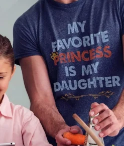 Men'S Ridiculously Soft Lightweight Graphic Tee | My Favorite Princess