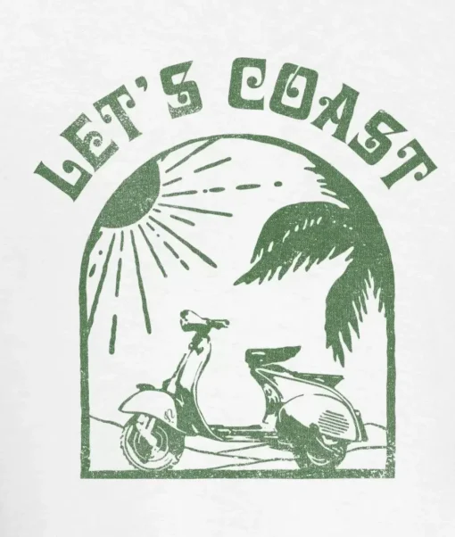Men'S Ridiculously Soft Lightweight Graphic Tee | Let'S Coast