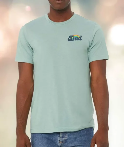 Men'S Ridiculously Soft Lightweight Graphic T-Shirt | Dad Pride
