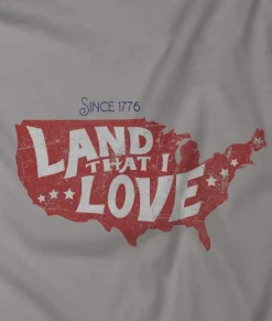 Men'S Ridiculously Soft Lightweight Graphic Tee | Land That I Love