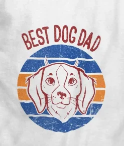 Men'S Ridiculously Soft Lightweight Graphic Tee | Best Dog Dad (V2)