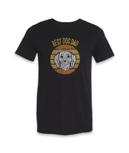 Men'S Ridiculously Soft Lightweight Graphic Tee | Best Dog Dad (V2)