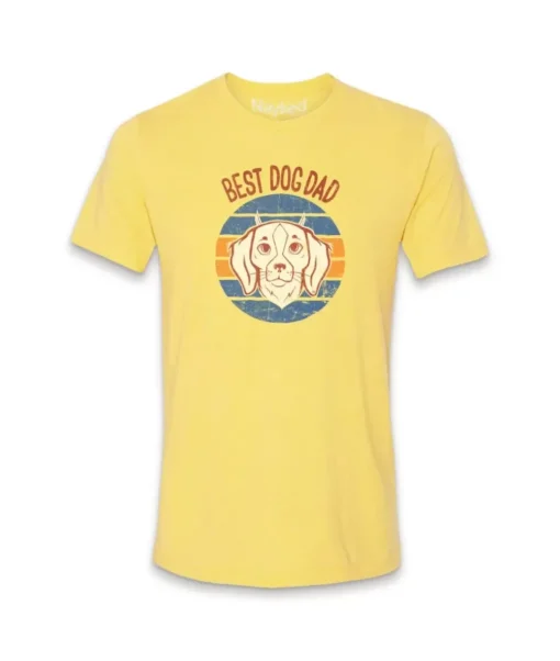 Men'S Ridiculously Soft Lightweight Graphic Tee | Best Dog Dad (V2)
