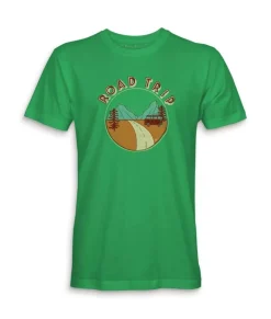 Men'S Ridiculously Soft Midweight Graphic Tee | Road Trip