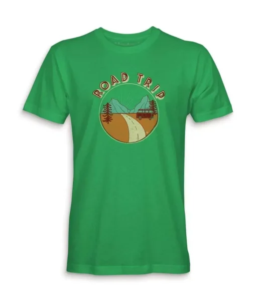 Men'S Ridiculously Soft Midweight Graphic Tee | Road Trip