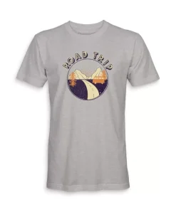 Men'S Ridiculously Soft Midweight Graphic Tee | Road Trip