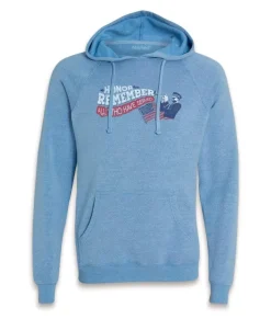 Men'S Ridiculously Soft Midweight Raglan Hooded Graphic Sweatshirt | Honor And Remember