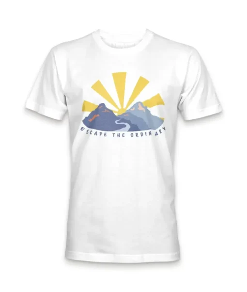 Men'S Ridiculously Soft Midweight Graphic Tee | Escape The Ordinary