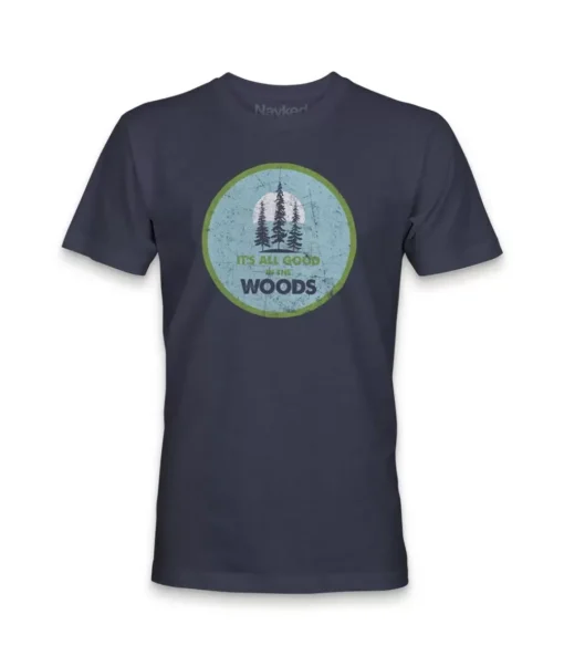 Men'S Ridiculously Soft Midweight Graphic Tee | All Good In The Woods