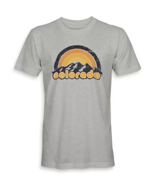 Men'S Ridiculously Soft Midweight Graphic Tee | Colorado