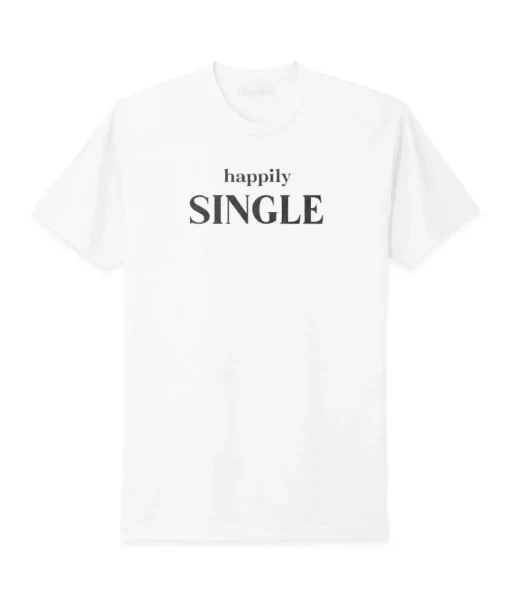 Men'S Ridiculously Soft Midweight Graphic T-Shirt | Happily Single