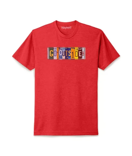 Men'S Ridiculously Soft Midweight Graphic Tee | Go Outside