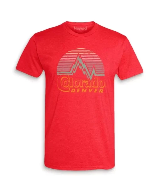 Men'S Ridiculously Soft Midweight Graphic Tee | Denver Colorado