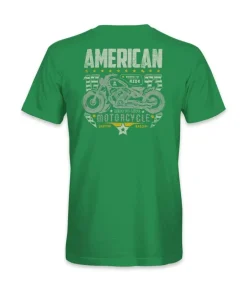 Men'S Ridiculously Soft Midweight Sueded Graphic Tee | American Motorcycles