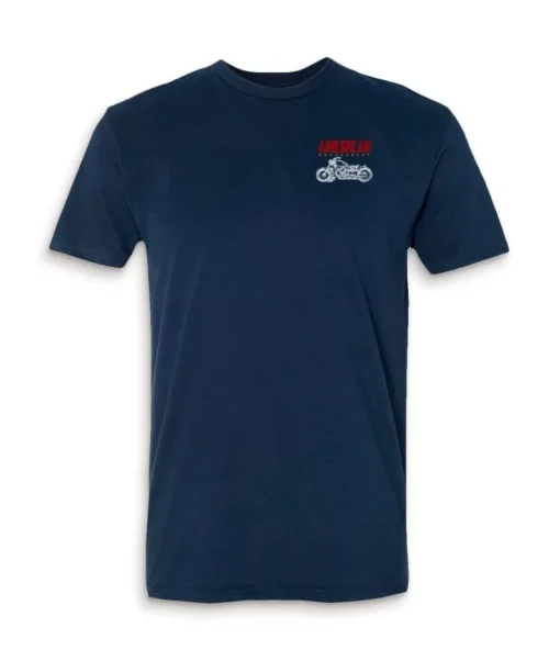 Men'S Ridiculously Soft Midweight Sueded Graphic Tee | American Motorcycles