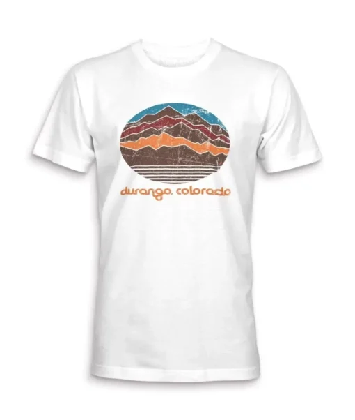 Men'S Ridiculously Soft Midweight Graphic Tee | Durango Colorado