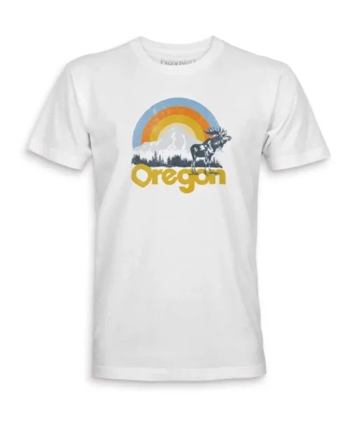 Men'S Ridiculously Soft Midweight Graphic Tee | Oregon