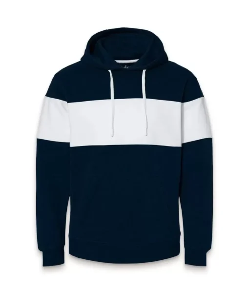 Men'S Ridiculously Soft Sueded Fleece Varsity Block Hoodie