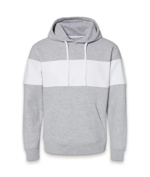 Men'S Ridiculously Soft Sueded Fleece Varsity Block Hoodie