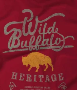 Men'S Ridiculously Soft Sueded Graphic Tee | Wild Buffalo