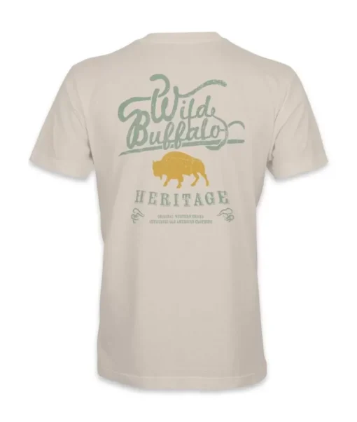 Men'S Ridiculously Soft Sueded Graphic Tee | Wild Buffalo