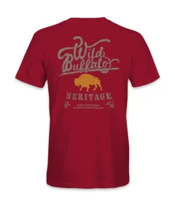 Men'S Ridiculously Soft Sueded Graphic Tee | Wild Buffalo