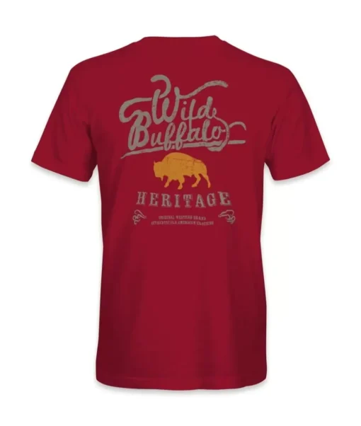 Men'S Ridiculously Soft Sueded Graphic Tee | Wild Buffalo