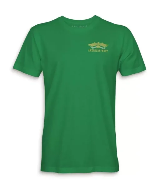 Men'S Ridiculously Soft Sueded Graphic Tee | American West