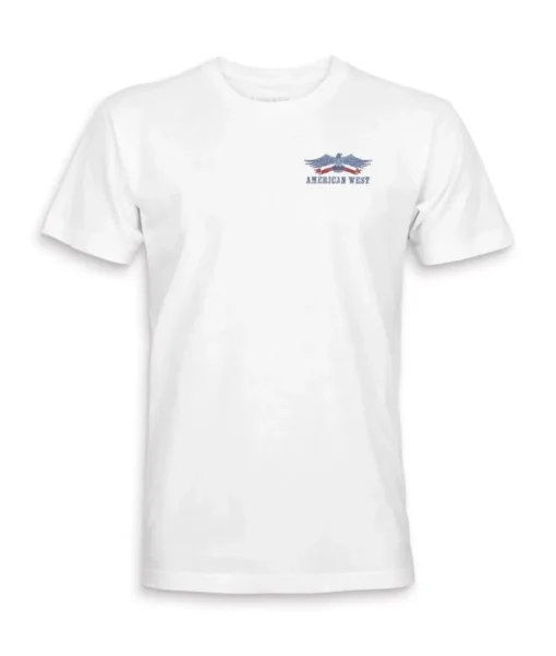 Men'S Ridiculously Soft Sueded Graphic Tee | American West