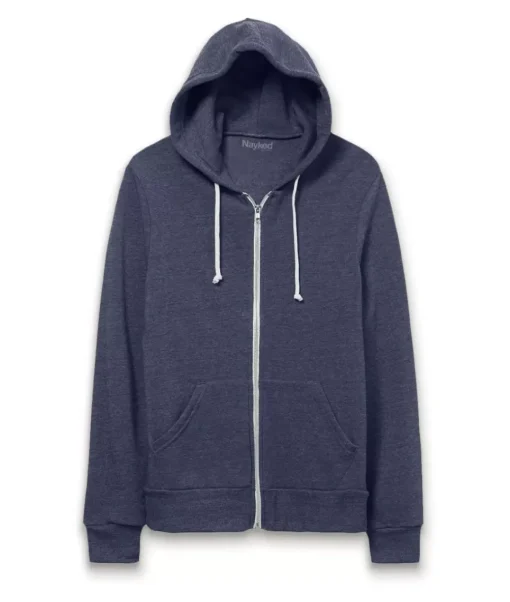 Men'S Ridiculously Soft Vintage Recycled Fleece Full-Zip Hoodie