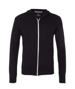 Men'S Ridiculously Soft Vintage Recycled Full-Zip Hooded T-Shirt