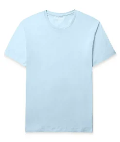 Men'S Soft Garment Washed Big 100% Cotton Short Sleeve T-Shirt