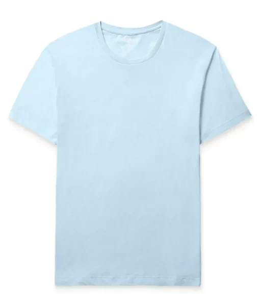 Men'S Soft Garment Washed Big 100% Cotton Short Sleeve T-Shirt