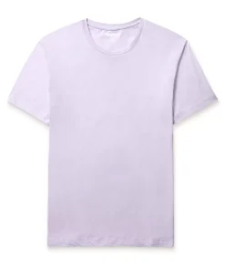 Men'S Soft Garment Washed Big 100% Cotton Short Sleeve T-Shirt