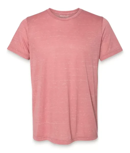 Men'S Soft Marble Jersey Short Sleeve Crew Neck T-Shirt