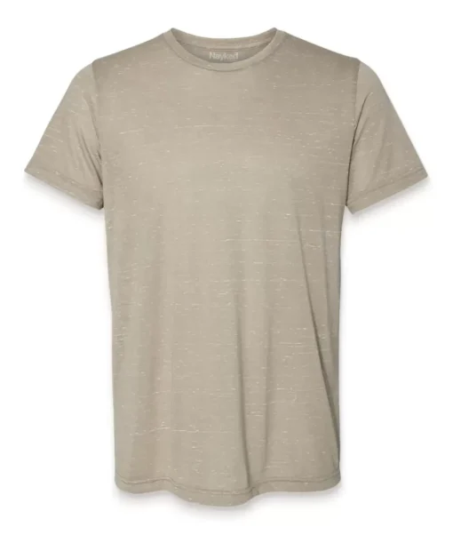 Men'S Soft Marble Jersey Short Sleeve Crew Neck T-Shirt