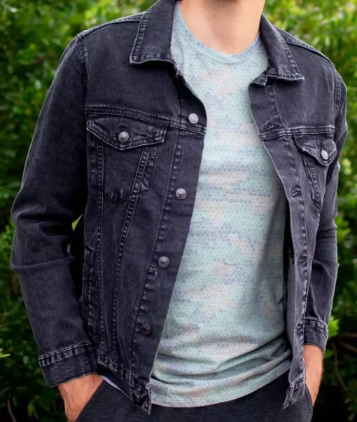 Men'S Soft Vintage Denim Jacket