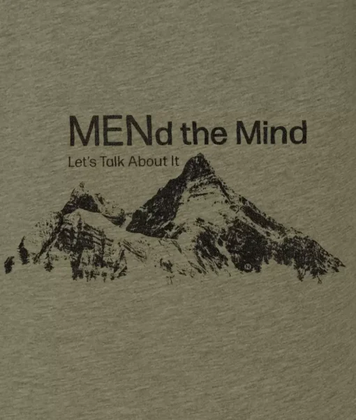Ridiculously Soft Big Graphic T-Shirt | Mend The Mind-Mountains