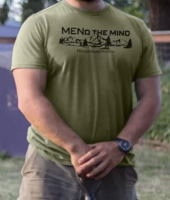 Ridiculously Soft Big Graphic T-Shirt | Mend The Mind-Landscape