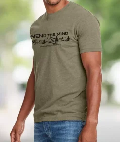 Ridiculously Soft Crew Neck Graphic T-Shirt | Mend The Mind-Landscape