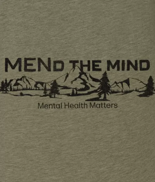 Ridiculously Soft Crew Neck Graphic T-Shirt | Mend The Mind-Landscape